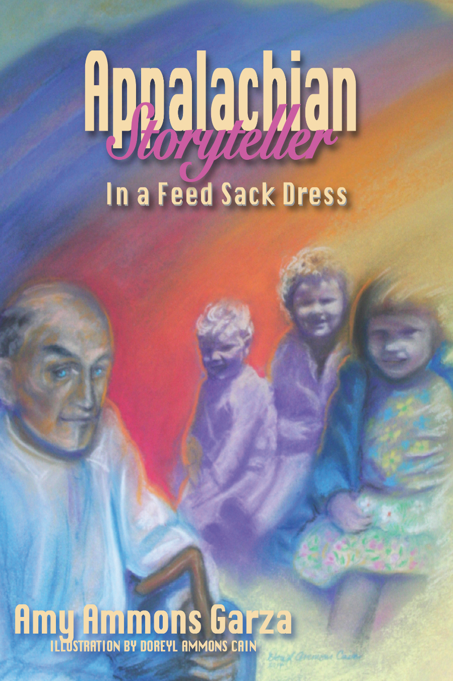 Appalachian Storyteller in a Feed Sack Dress Image